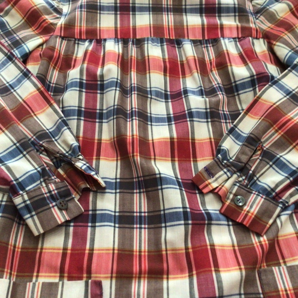 Vintage homemade long sleeve sack dress. Size medium. Great shape. - Picture 5 of 6